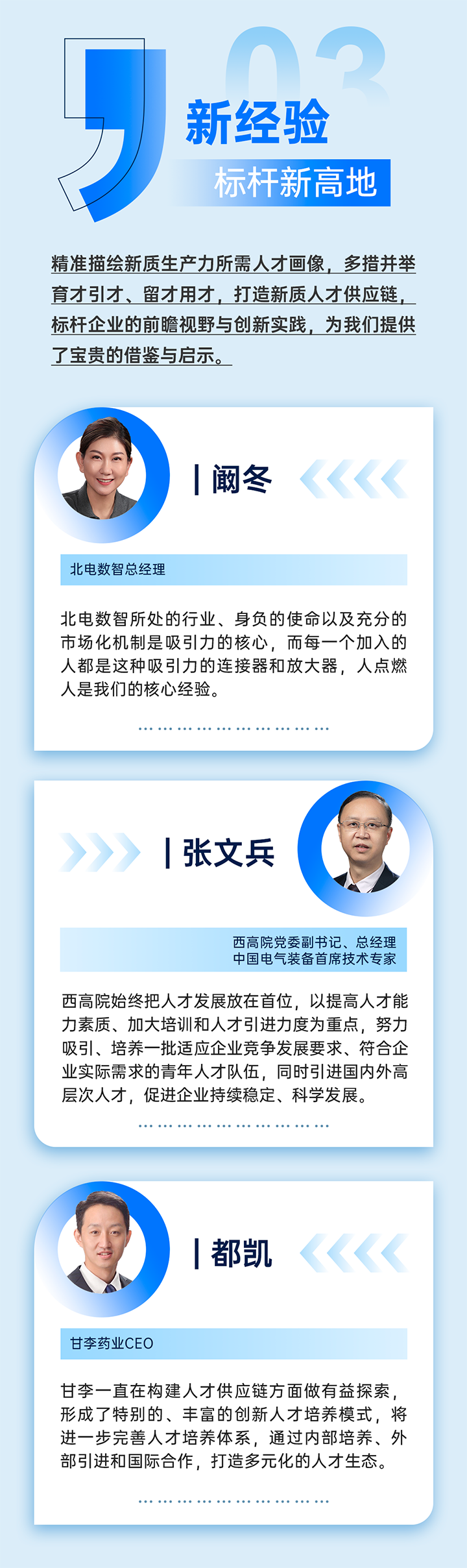 作为新质生产力领域代表的央国企、科研院所、标杆民营企业及人力资源服务业如何加快构建新质生产力人才供应链